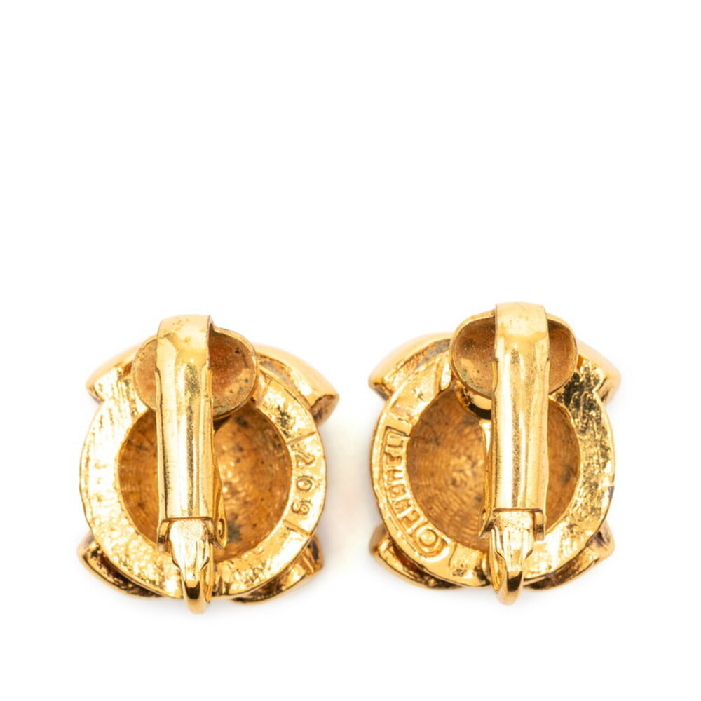 CHANEL Authentic Green Logo Earrings - Picture 2 of 4